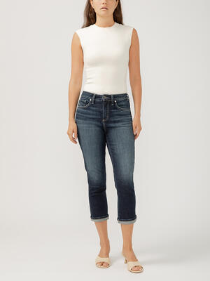 Avery High Rise Luxe Stretch Capri