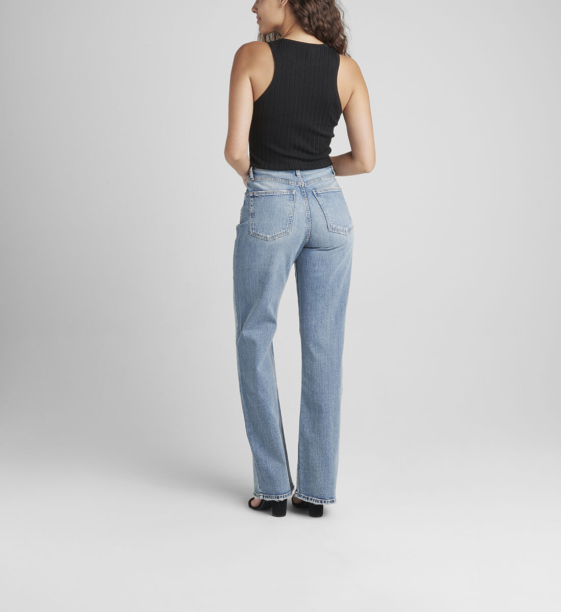 Buy Highly Desirable High Rise Trouser Leg Jeans for USD 88.00