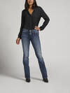 Suki Mid Rise Bootcut Jeans, Indigo, hi-res image number 0