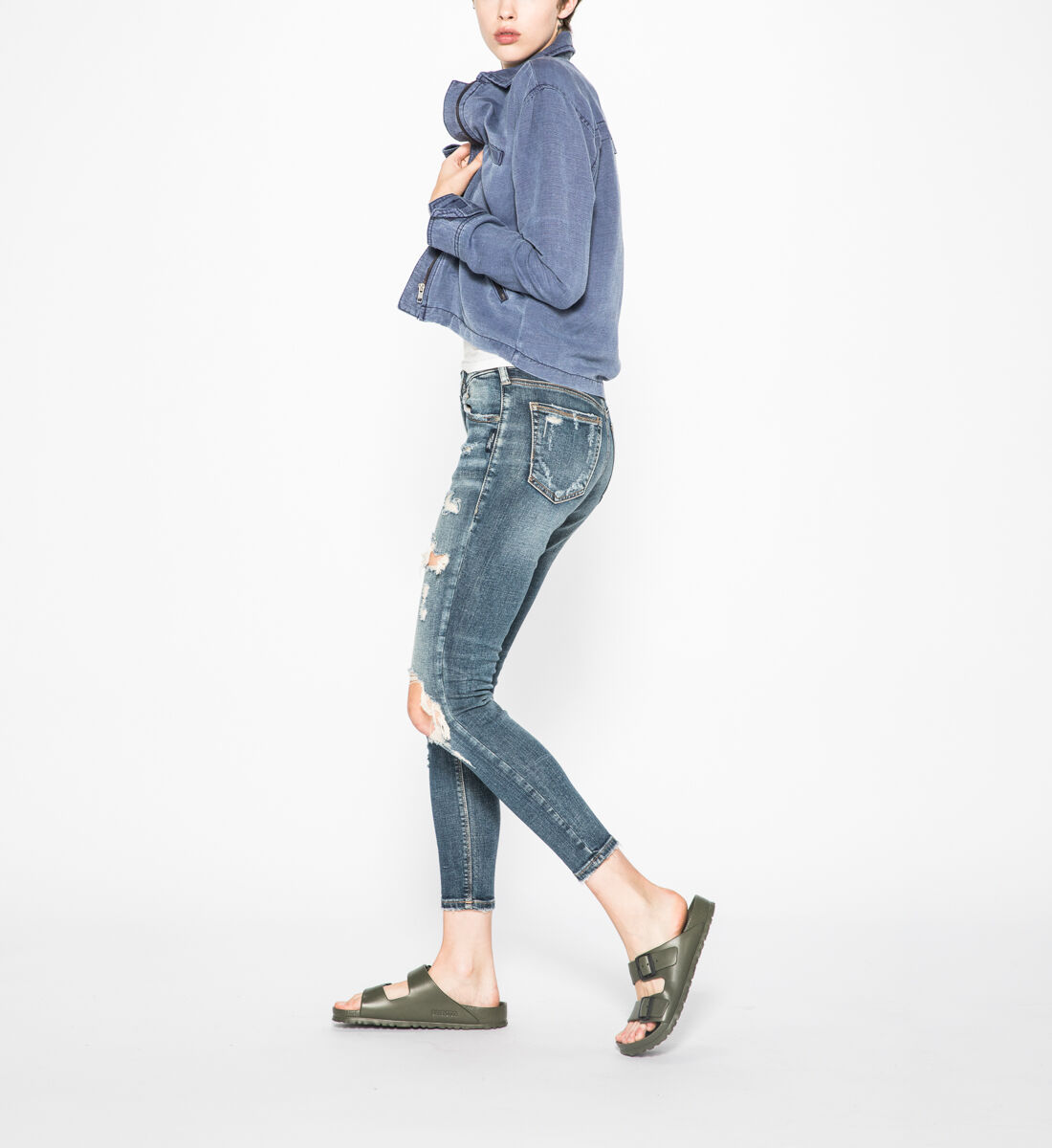 Silver kenni jeans hotsell