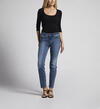 Suki Mid Rise Straight Leg Jeans, Indigo, hi-res image number 0