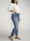 Suki Mid Rise Straight Leg Jeans Plus Size image number 2