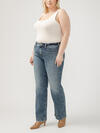 Suki Mid Rise Trouser Leg Jeans Plus Size, , hi-res image number 2