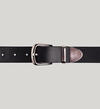 Women's Pebble Grain Leather Belt, , hi-res image number 1