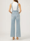 Wide Leg Overall Jeans, , hi-res image number 1