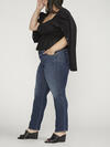 Elyse Mid Rise Straight Leg Jeans Plus Size image number 2