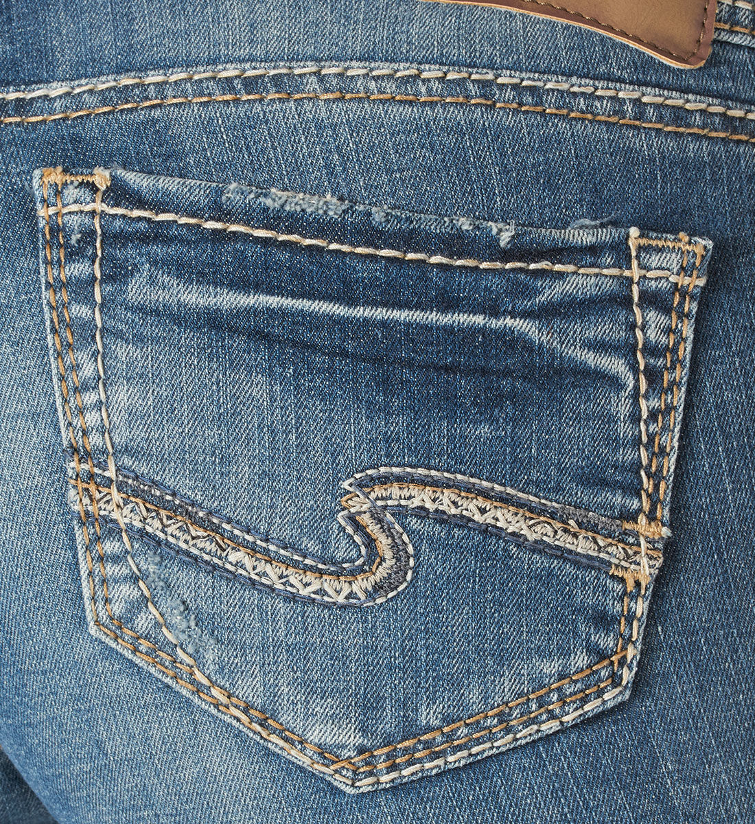 Aiko silver jeans store clearance