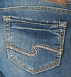 Aiko Mid Super Skinny Medium Wash, , hi-res image number 3