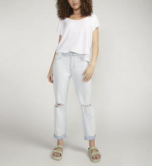 90s High Rise Boyfriend Jeans