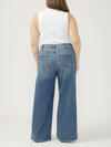Highly Desirable High Rise Wide Leg Jeans image number 1