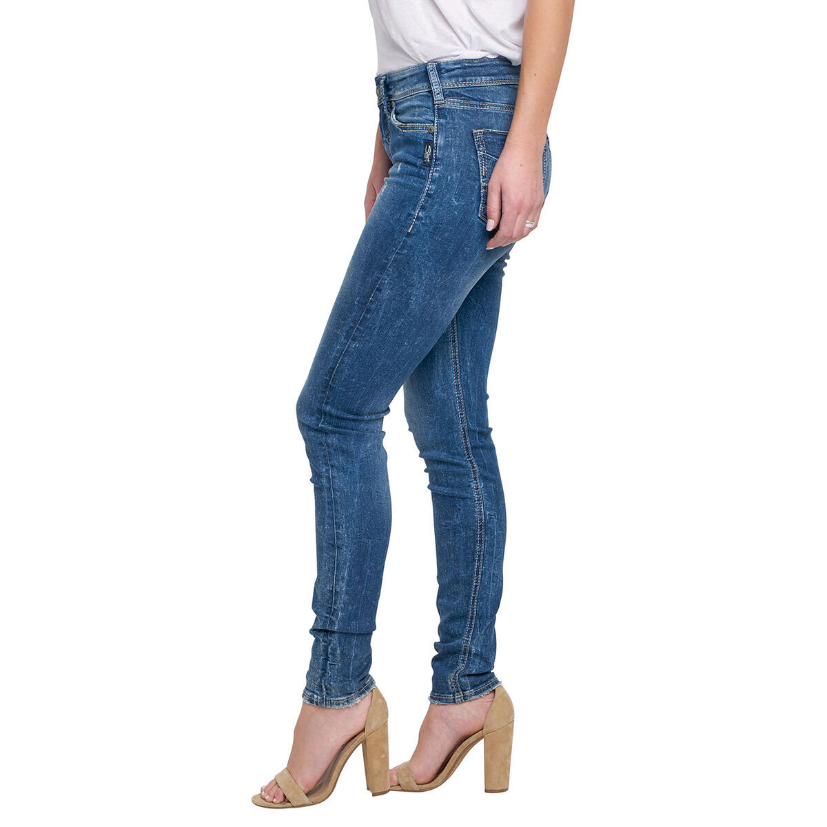 Mazy Super Skinny Dark Wash, , hi-res image number 2