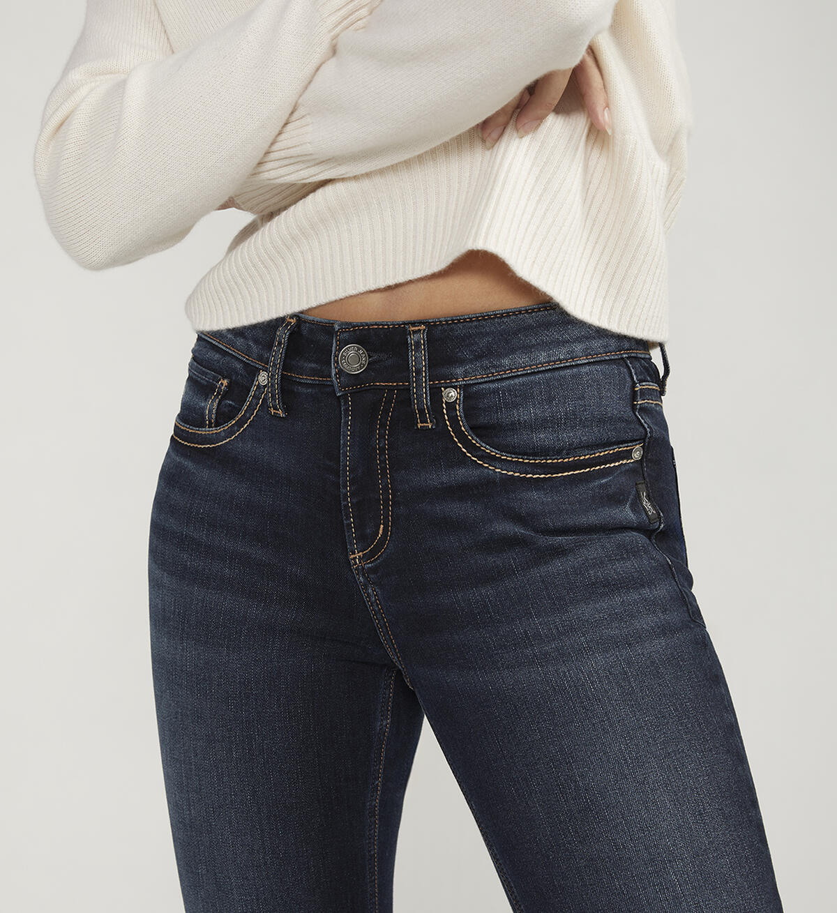 Suki Mid Rise Skinny Leg Jeans, , hi-res image number 3
