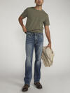 Craig Classic Fit Bootcut Jeans, Indigo, hi-res image number 3