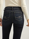Elyse Mid Rise Slim Bootcut Jeans image number 3