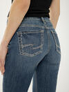 Suki Mid Rise Flare Luxe Stretch Jeans image number 3