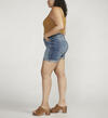 Sure Thing High Rise Long Short Plus Size, , hi-res image number 2