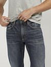 Eddie Athletic Fit Tapered Leg Jeans, , hi-res image number 3