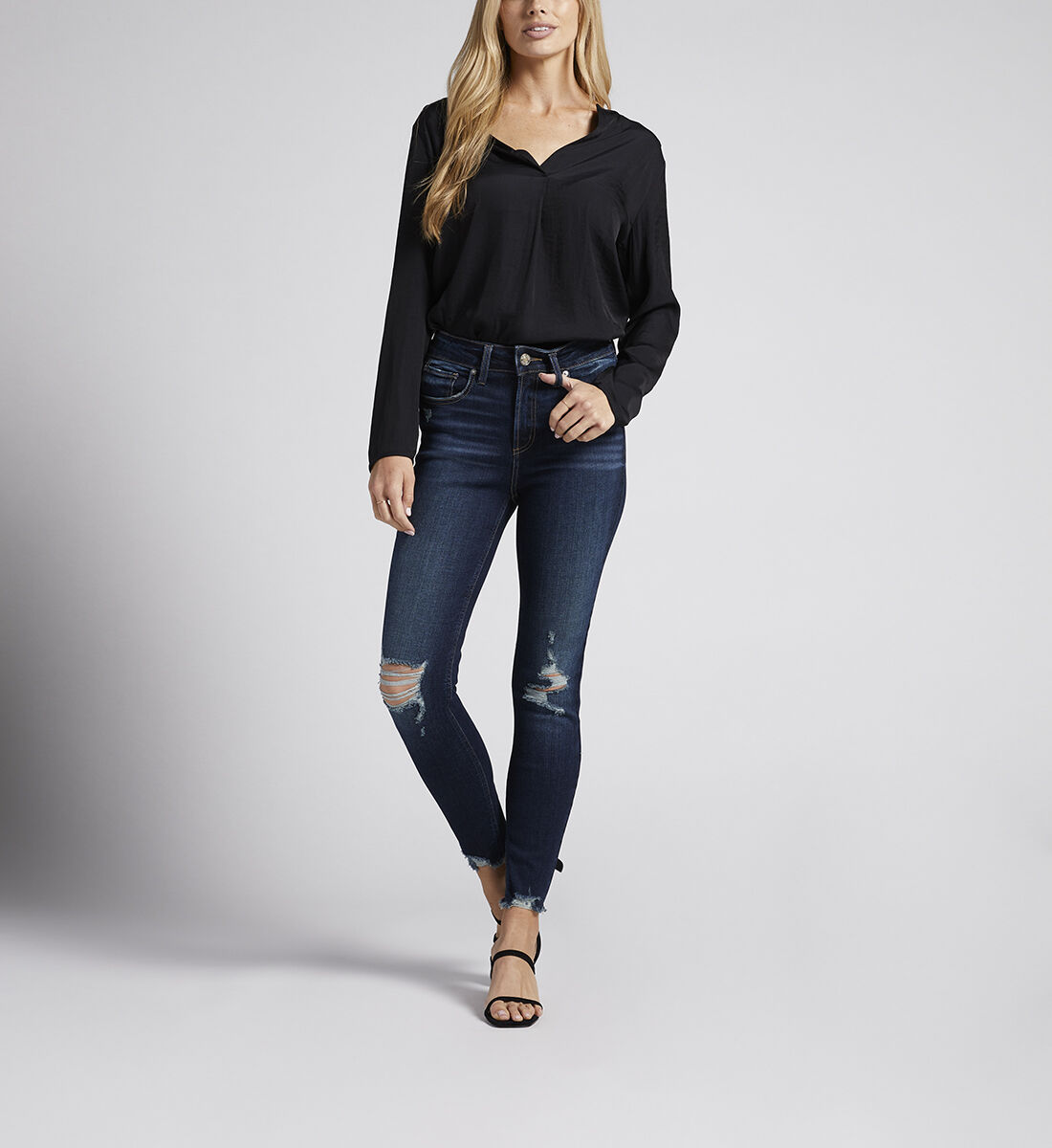 Women's Ripped and Torn Jeans