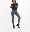 Skinny Cargo Mid Rise Color Wash, Charcoal, hi-res image number 3
