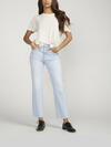 Highly Desirable High Rise Straight Leg Jeans image number 0