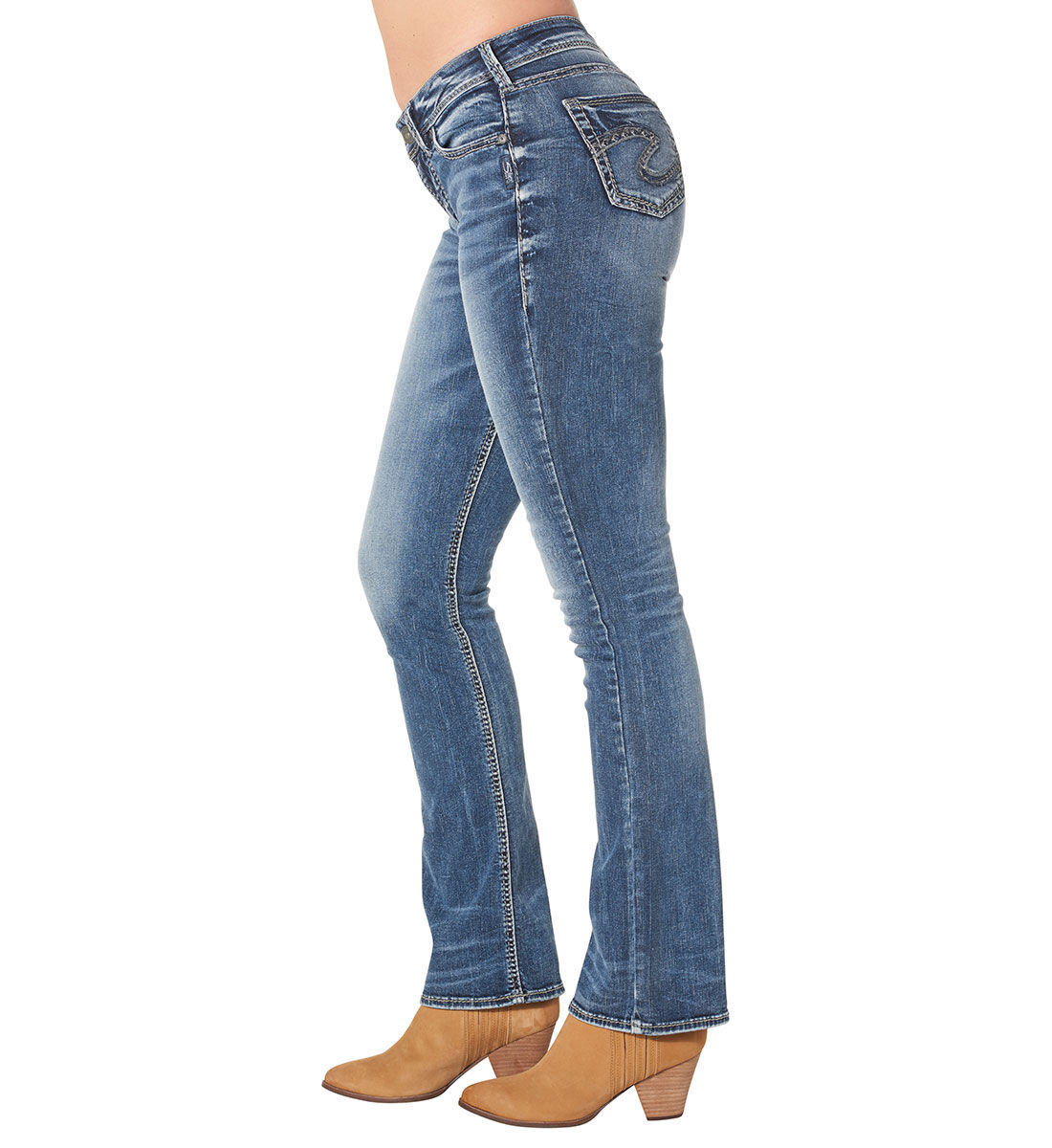Silver jeans shop suki high rise