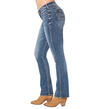 Suki High Slim Boot Dark Wash, , hi-res image number 2