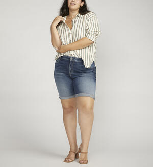 Elyse Mid Rise Bermuda Short Plus Size