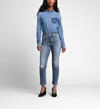 Maryland Straight High Medium Wash, , hi-res image number 3