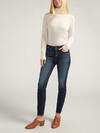 Suki Mid Rise Skinny Leg Luxe Stretch Jeans image number 0