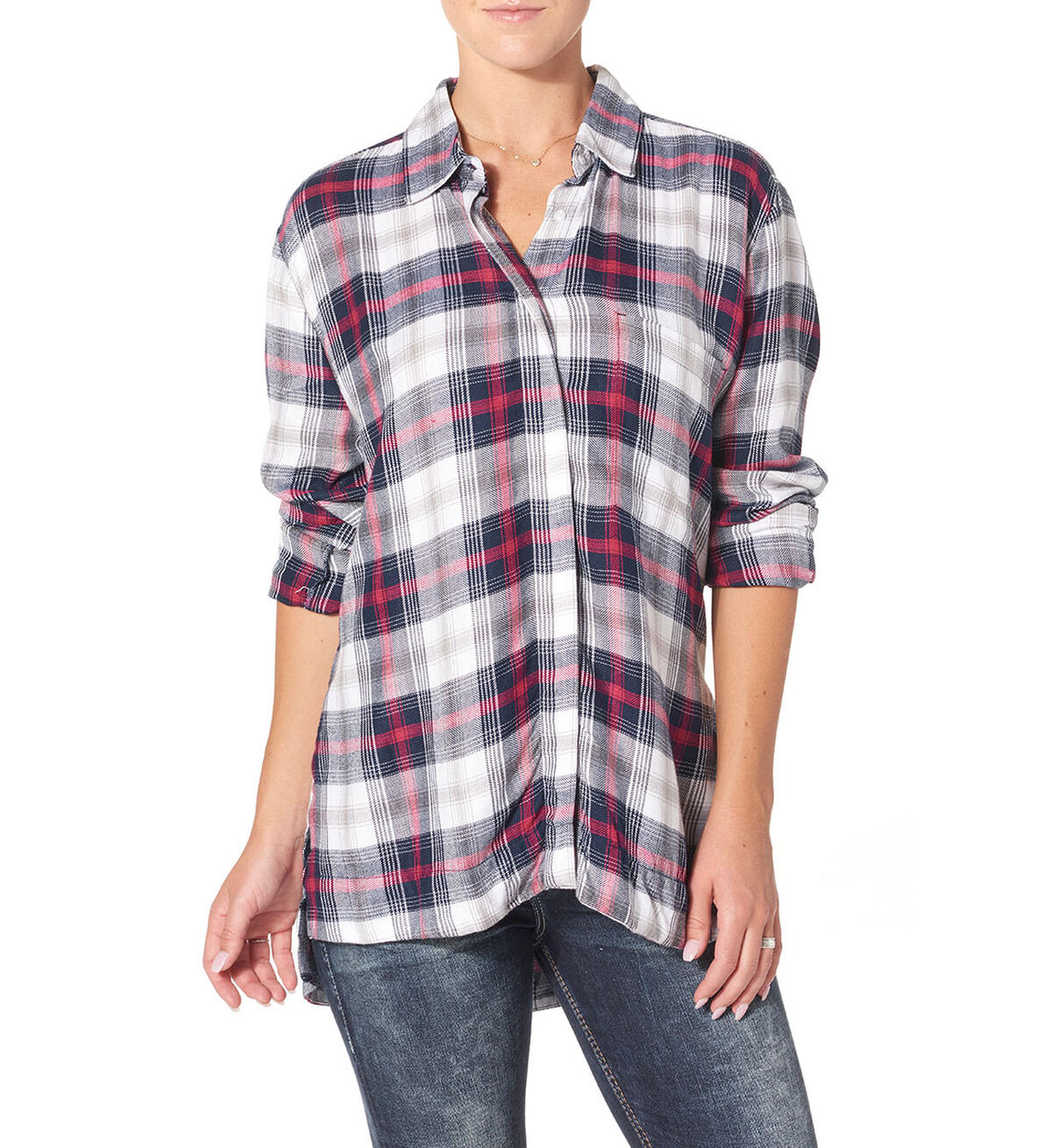 Bf Shirt W/ Side Slit, , hi-res image number 0