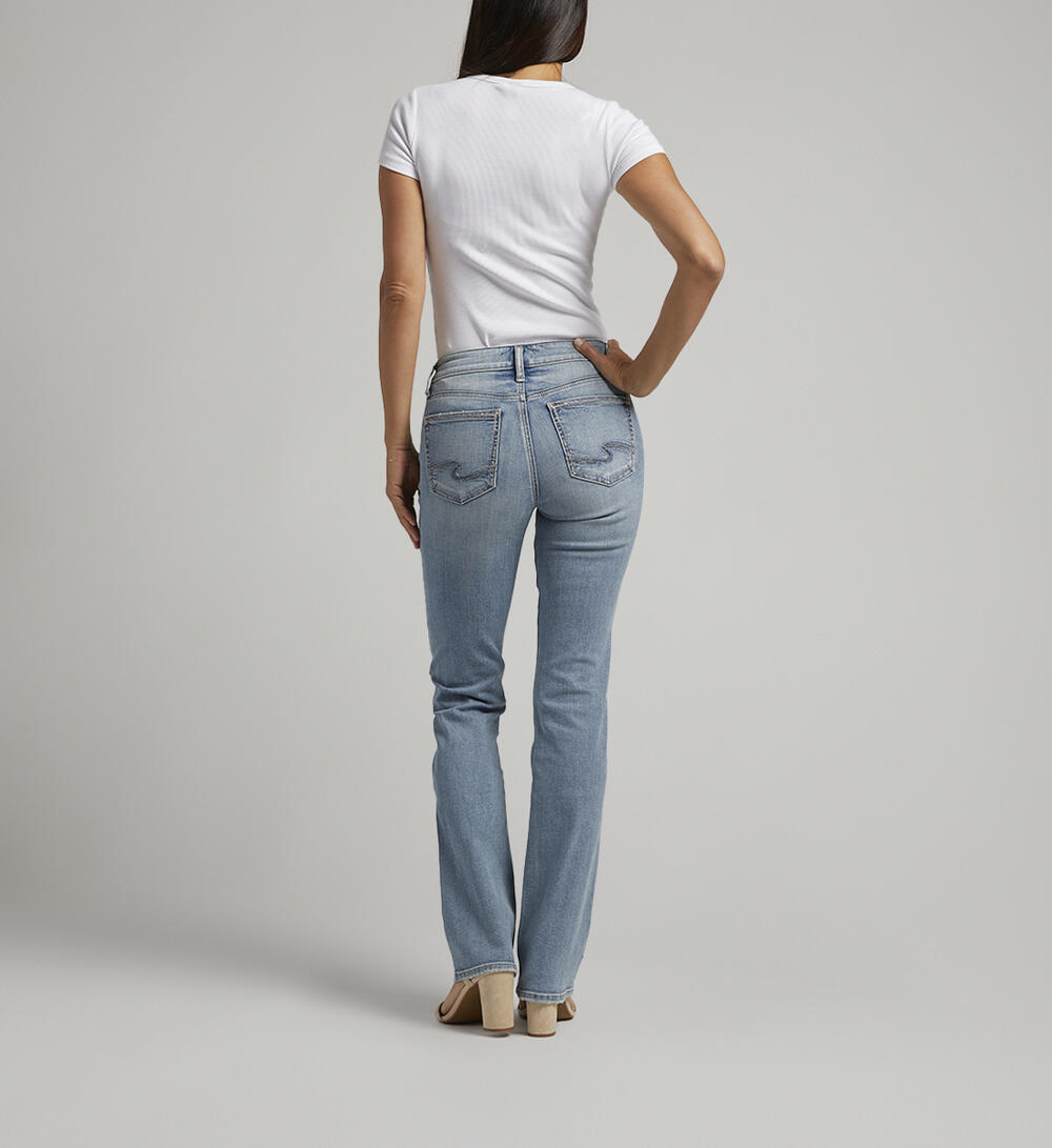 Suki Mid Rise Slim Bootcut Jeans, Indigo, hi-res image number 1