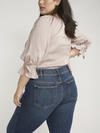 Suki Mid Rise Trouser Leg Jeans Plus Size image number 4