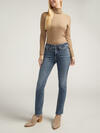 Suki Mid Rise Straight Leg Luxe Stretch Jeans image number 0