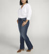 Elyse Mid Rise Slim Bootcut Jeans Plus Size, , hi-res image number 2