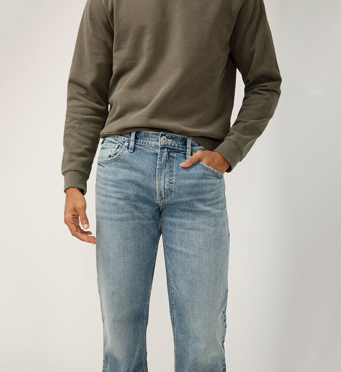 Buy Zac Relaxed Fit Straight Leg Jeans for USD 94.00