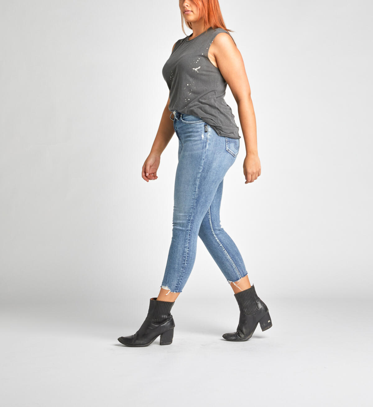 Calley Super-High Rise Curvy Skinny Crop Jeans, , hi-res image number 2
