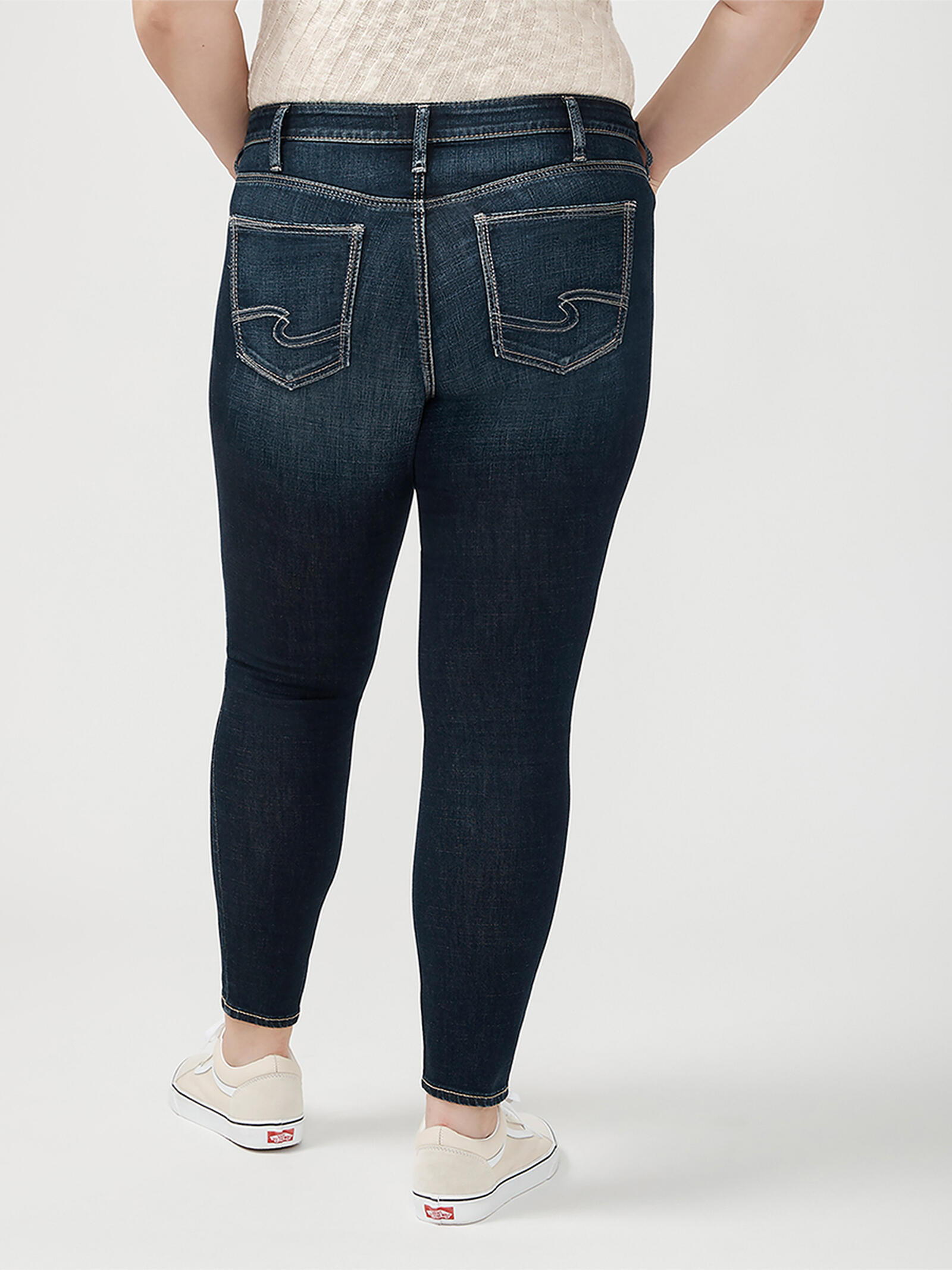 Buy Suki Mid Rise Skinny Luxe Stretch Jeans Plus Size for USD