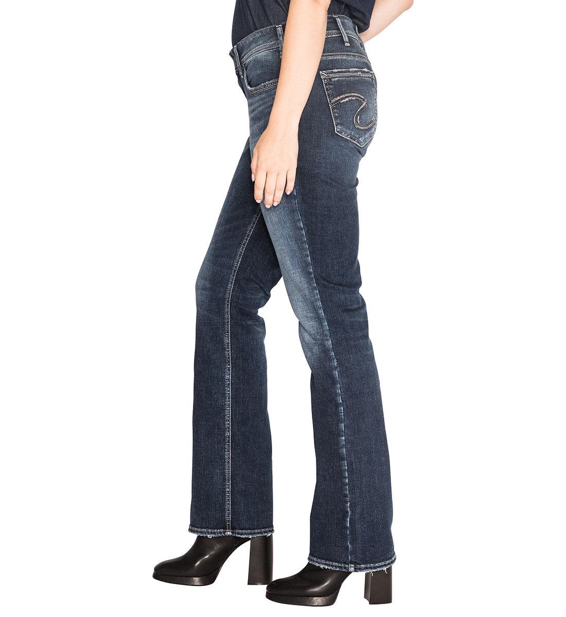 Silver jeans aiko slim hot sale boot