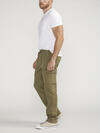 Pull-On Cargo Essential Twill Pant, Olive, hi-res image number 2