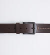 Contrast Stitch Leather Mens Belt, , hi-res image number 2