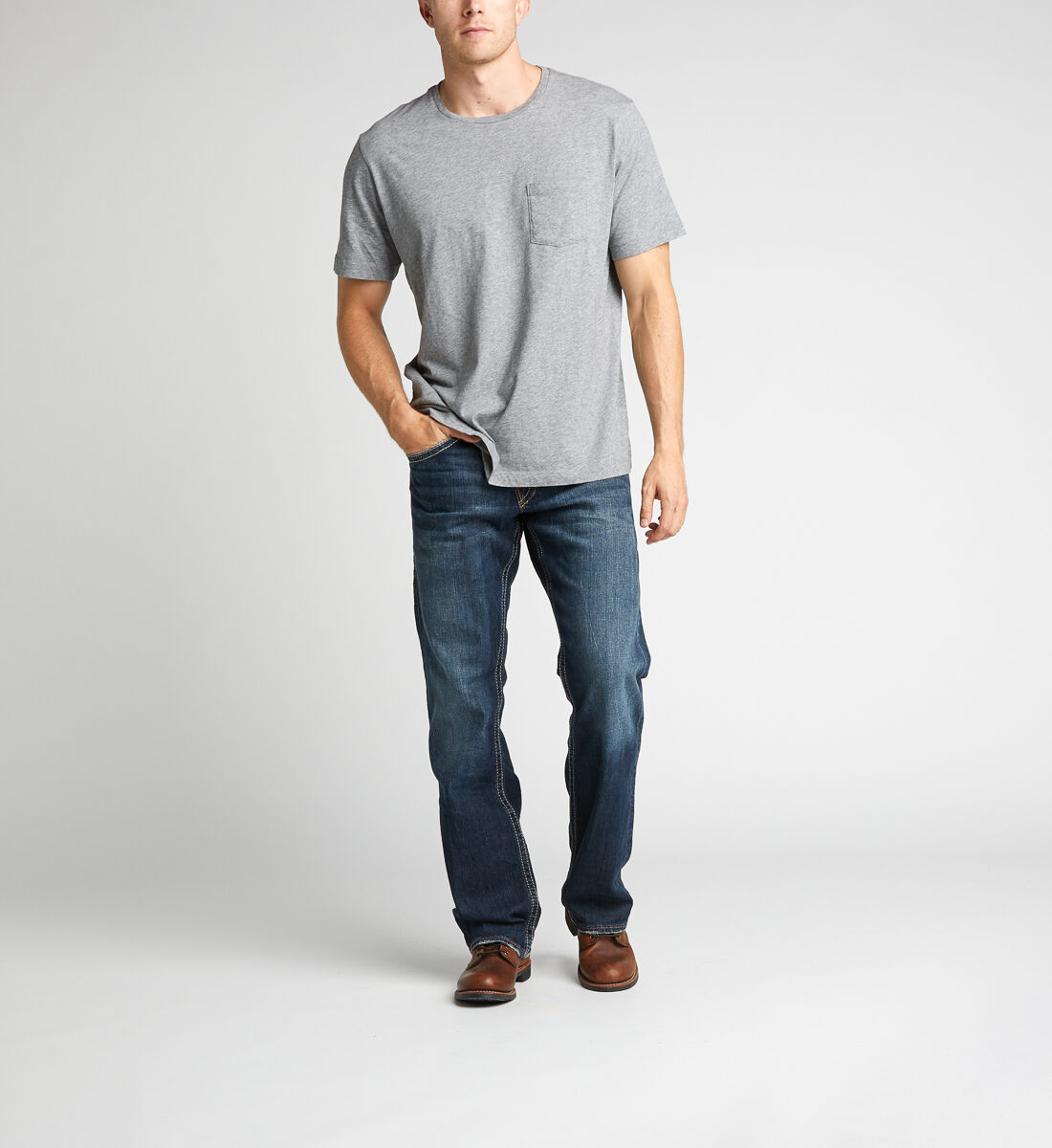 Buy Zac Relaxed Fit Straight Leg Luxe Heritage Jeans for USD 94.00 | Silver  Jeans US New