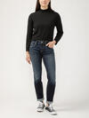 Boyfriend Mid Rise Slim Leg Jeans image number 0