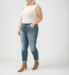 Girlfriend Mid Rise Skinny Luxe Stretch Jeans Plus Size, , hi-res image number 2