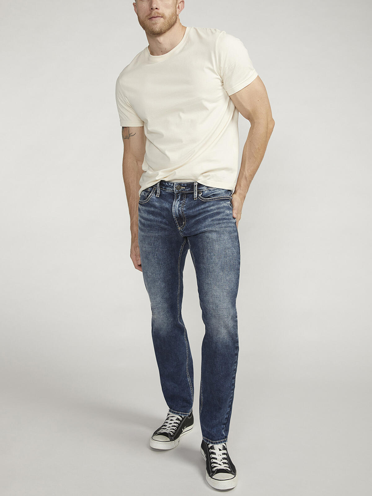 Konrad Slim Fit Slim Leg Jeans, , hi-res image number 0