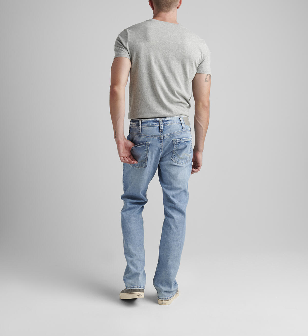 Allan Classic Fit Straight Leg Jeans, , hi-res image number 1