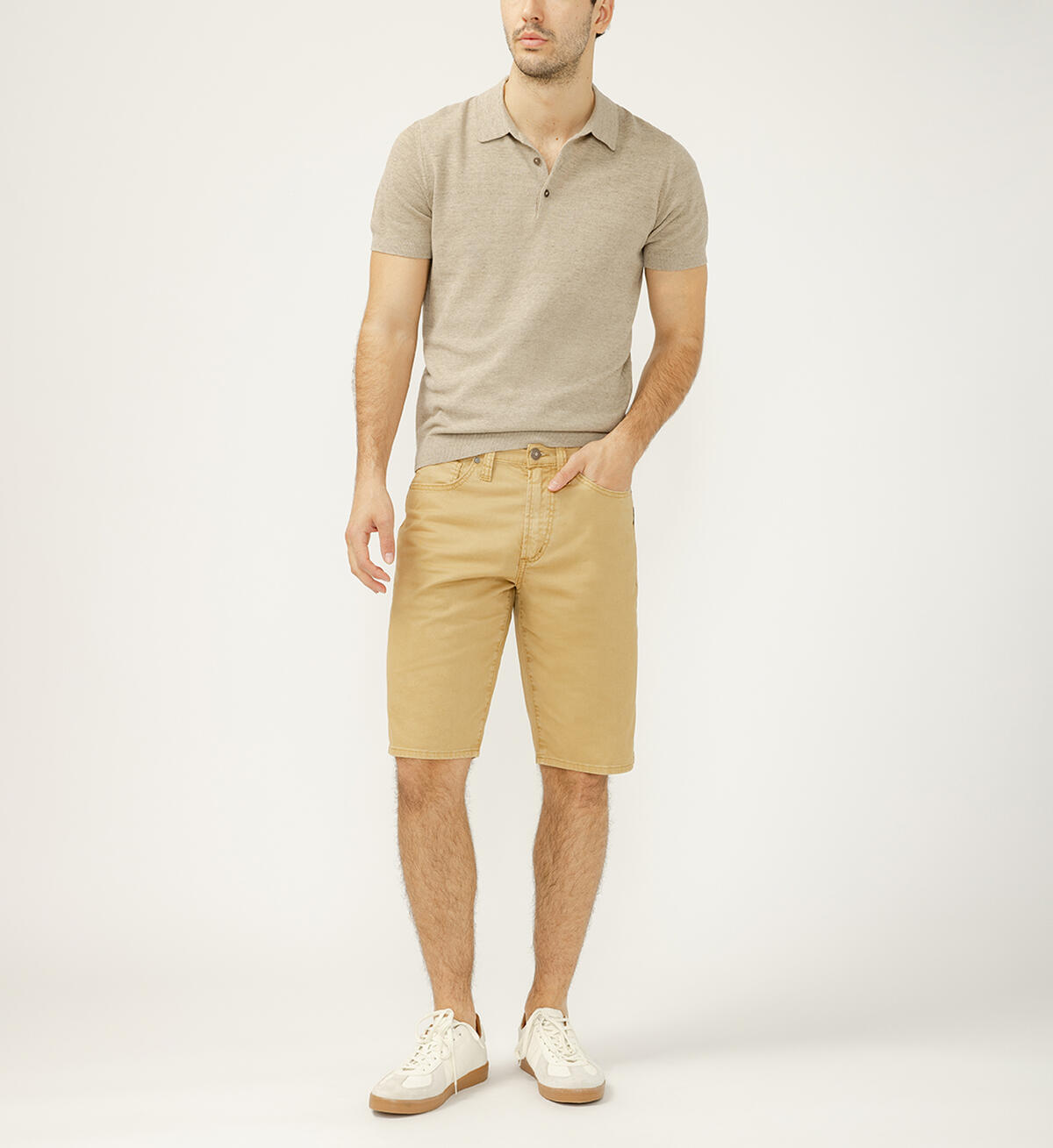 Zac Relaxed Fit Shorts, Tan, hi-res image number 0