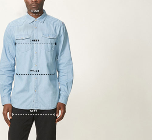 Men's Tops Size Chart