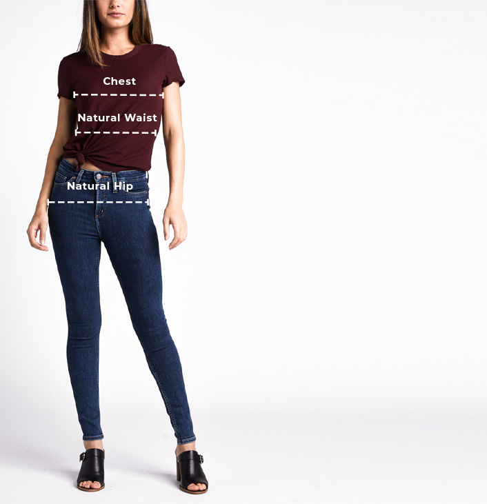 Women's Tops Size Chart