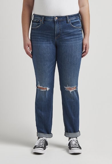 Plus size mid rise skinny jeans in white featuring a universally flattering fit