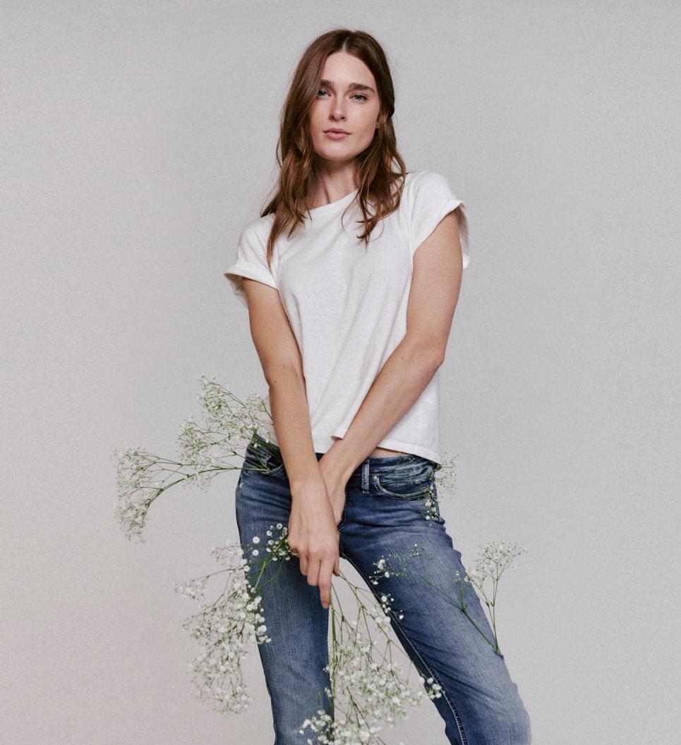 ANGELICA Silver Jeans Co. Jeans Uomo - Modello Classico